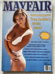 Men’s Vintage Magazine. MAYFAIR VOL 24 No 1 JANUARY 1989