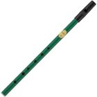 Feadog Irish Traditional Tin Penny Whistle Key of D Flute Made in Ireland, Green