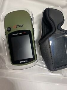 GARMIN eTREX Venture HC GPS Receiver Waterproof Case Topo US 100K Bundle Tested