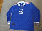 Yugoslavia 15 Nacional Team 1996/97 Vintage Original Adidas Match worn -L