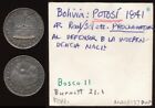 💥 1841 BOLIVIA SILVER 1 SOL MEDAL 💥 NATIONAL INDEPENDENCE, NICE !! ⚡️ NO RS ⚡️