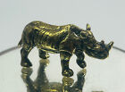 Powerful Magic Rhino Talisman Protection Lucky Money Thai Amulet Figure TAKRUD