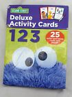 SESAME STREET Deluxe 123 Activity Counting Flash Cards Bert Ernie Cookie Monster