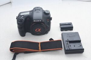 Sony Digital SLR Camera Alpha α77 Body SLT-A77V Black Very Good Japanese Only