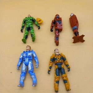 Vintage 1986 Kenner Centurions Lot - Dr. Terror, Ace McCloud, Max Ray, Rockwell
