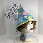 House witch hat, wizard, elf, gnome, pointy hat, fairy cap, sz L, Geechlark 6300