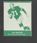 1961 Lake to Lake Football Card #9 Bill Forester-Green Bay Packer Near Mint Card