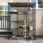 Outdoor Cat Enclosure,Largr Cages,Catio with Super Large Enter Door,House Balcon