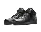 Nike Air Force 1 Mid '07 Black Sneakers Shoes CW2289-001 315123-001 Size 9