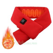 Electric Heated Scarf Battery Neck Heating Pad Winter Neck Warmer Shawl USB