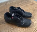 Vintage Prada Black Leather Shoes 39