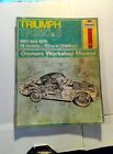 1967-76 Triumph TR250 & 6 By J H Haynes Workshop Owners Manual Haynes Group