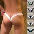 Mens Open Back Underpants Low-Rise Briefs G-string Thong Underwear Sexy Panties