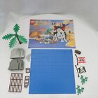 LEGO Pirates 1995: Skull Island #6279 W/Baseplate Blue + Manual - incomplete