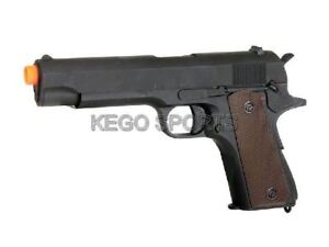 CM123 1911 Airsoft Electric Pistol AEP Gun Full Auto 250 FPS Handgun Spring BBs