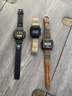 Old Watch Lot As Is Casio Acqua Sports Watch