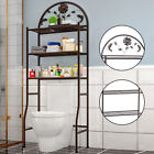 New Listing3-Tier Over The Toilet Metal Storage Rack Bathroom Organizer Shelf Space Saver