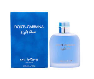 Light Blue Eau Intense Dolce & Gabbana D&G 6.7 oz EDP Cologne for Men New In Box