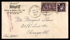 New ListingMayfairstamps US 1943 St Louis MO Special Delivery To Chicago IL Cover aaj_74597