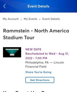 Rammstein North America Stadium Tour