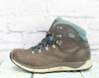 LL Bean Women's Brown Leather Lace Up Waterproof Hiking Boots Size 9 Medium