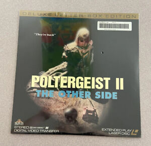 Poltergeist II The Other Side laserdisc deluxe letter box edition Sealed