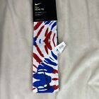 Nike Head Tie 2.0 with DRI-FIT Technology N0000245-118 White/Blue/Red NEW