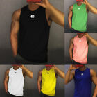Men Loose Gym Muscle Singlets Workout Sport Tank Top Fitness Sleeveless T-shirt