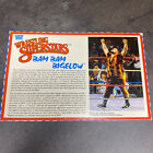 Bam Bam Bigelow Bio File Card WWE WWF Wrestling Superstars LJN 1988 Grand Toys
