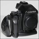 Contax 645 body w/ prism finder, battery pack, hand strap, screen, body caps. VG