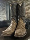 Lucchese Rodney Giant Alligator Leather Men’s Boots 11 EE