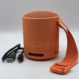 Genuine Sony SRSXB100B XB100 Portable Bluetooth Wireless Speaker ( Orange )