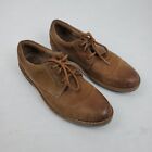 Clarks Edgewick Men's Size 11 Shoes Brown Leather Lace Up Plain Toe Derby Shoes