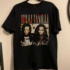 Freeship Milli Vanilli Gift For Fans Black T-Shirt Cotton Full Size