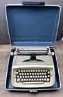 Vintage Royal Safari Typewriter with Case Beige 60s Magic Margins USA