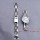 19mm Hollow Curved End Watch Band Jubilee Bracelet For Seiko 5 SNXS73K1 SNXS79K1
