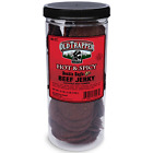 Old Trapper Hot & Spicy Double Eagle Beef Jerky | Real Wood Smoked | 1 Jar 80