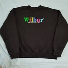 Wilbur Soot 96' Version 1.2 Sweatshirt Crewneck Brown Puff Print Mens XL