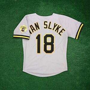 Andy Van Slyke 1992 Pittsburgh Pirates Men's Road Cooperstown Jersey w/ Patch