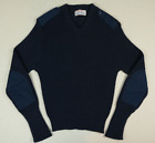 Vintage Iron Run Pullover Sweater 100% Virgin Wool USA Size: 42