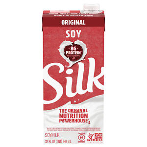 Silk Soymilk Plain Original 32 FO (Pack Of 6)