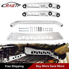 Silver Rear Lower Control Arm + Subframe Brace +Tie Bar for Honda Civic EG 92-95 (For: Honda Civic)