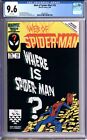 Web of Spider-Man #18 CGC 9.6 NM+ near mint white pages Marvel comics 4362433011