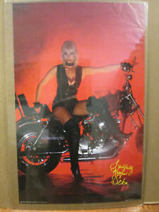 vintage 1985 Lustfully Yours, Seka original hot girl poster man cave  8705