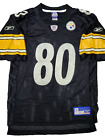 Reebok NFL Pittsburgh Steelers Jersey 80 Burress in Black Size M