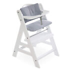 hauck High Chair Pad Deluxe Cushion for Alpha+,Beta+  Highchair, Grey (Open Box)