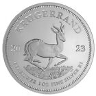 2023 South Africa 1 oz 999 Silver Krugerrand Coin Brilliant Uncirculated