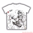 Anime Rosario to Vampire T-shirt Akashiya Moka Casual Short Sleeve TEE Ink Print