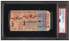 1952 World Series Game 3 Ticket Stub - New York Yankees Brooklyn Berra HR PSA 4