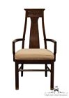 HIGH END Walnut Asian Chinoiserie Dining Arm Chair
